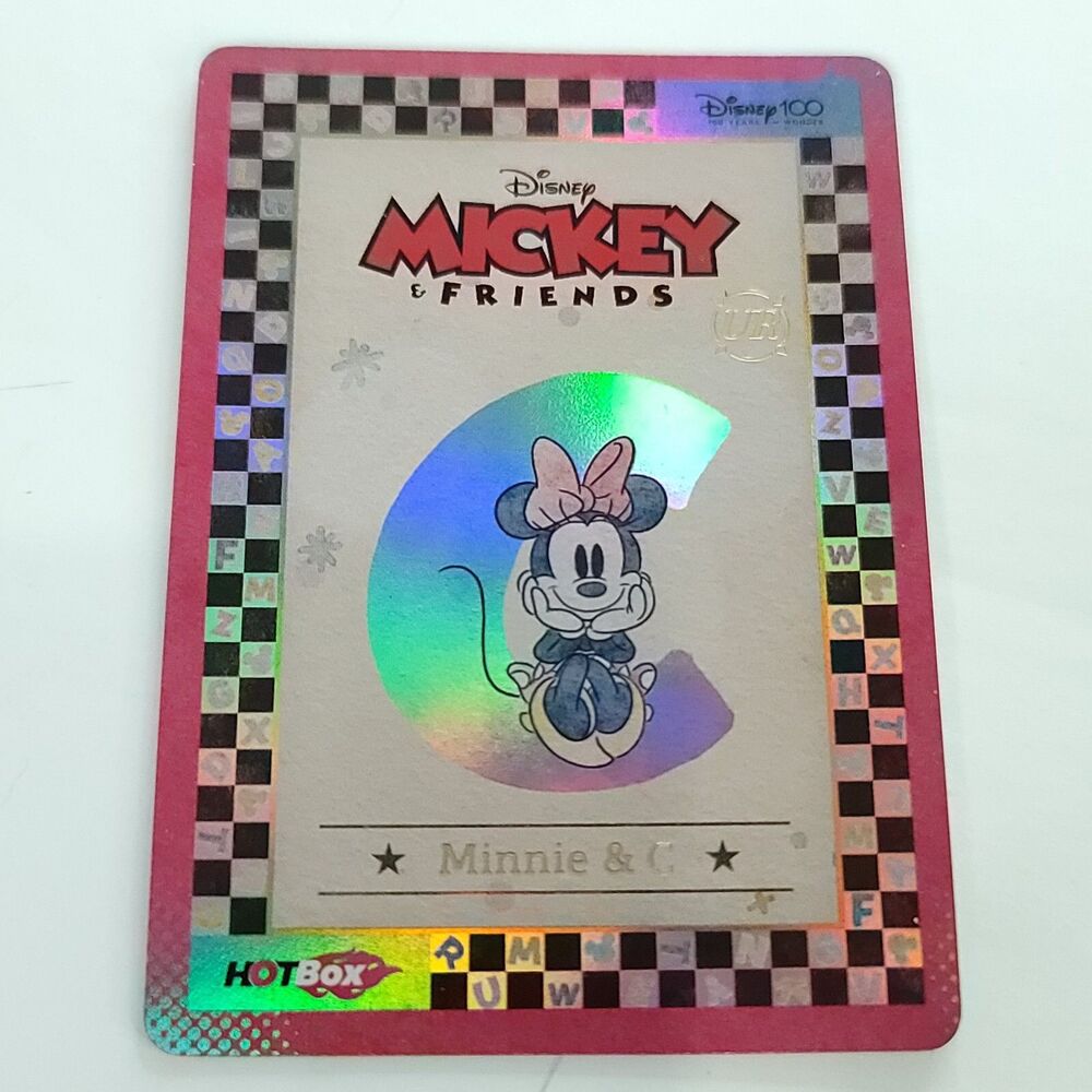 2023 Disney 100 Hotbox Mickey & Friends Cheerful Minnie UR HDM-ZM-06 Alphabet C